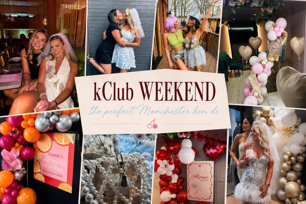 kClub Weekend hen party photo collage